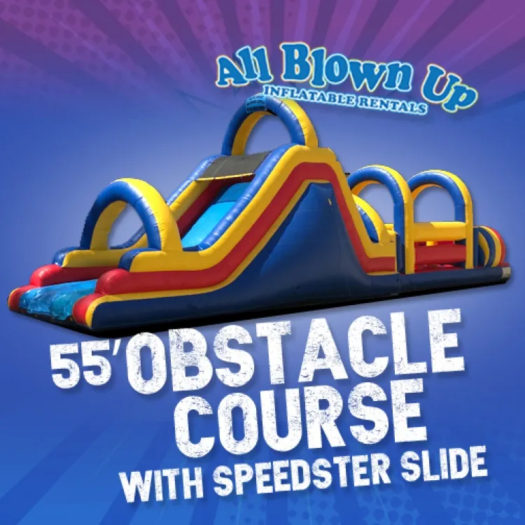 inflatable obstacle course rental near me
