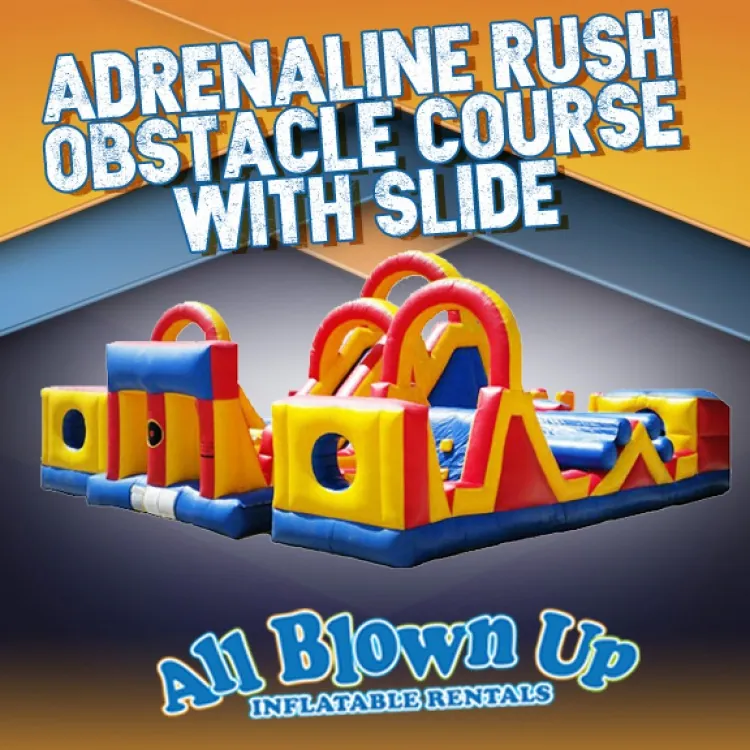 obstacle course rental in Evansville