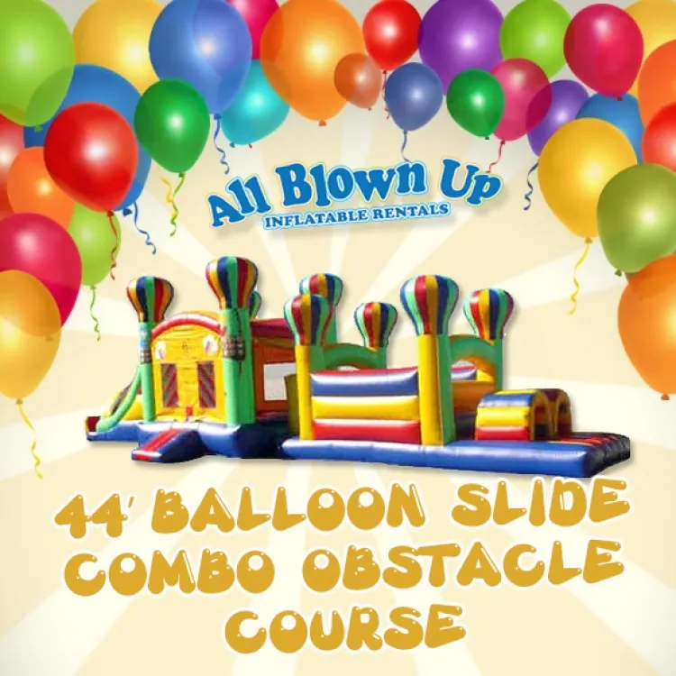 inflatable obstacle course rental in Evansville