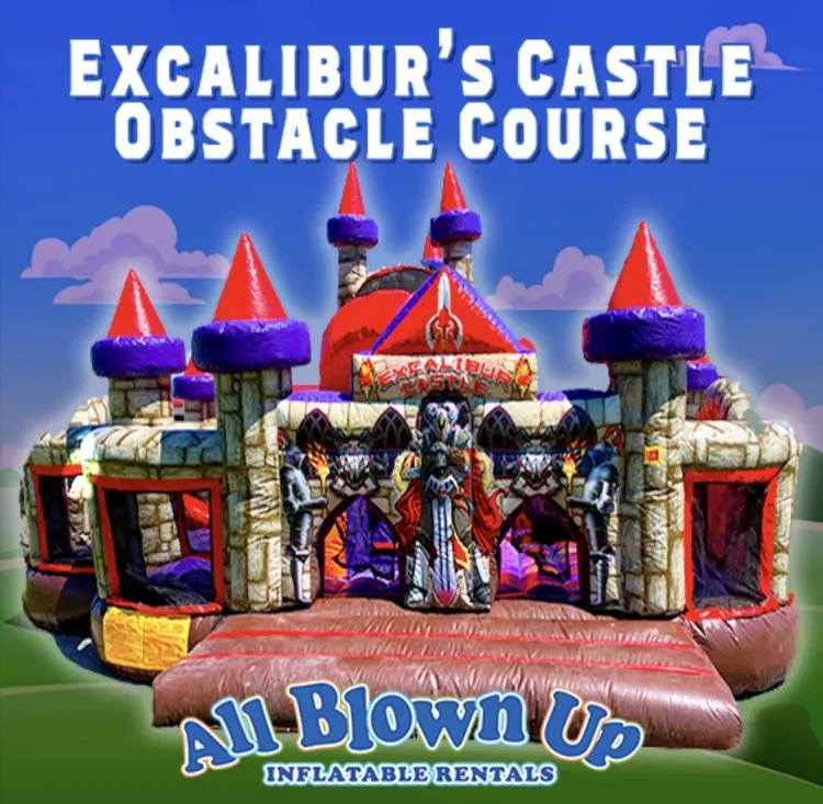 inflatable obstacle course rental in Evansville
