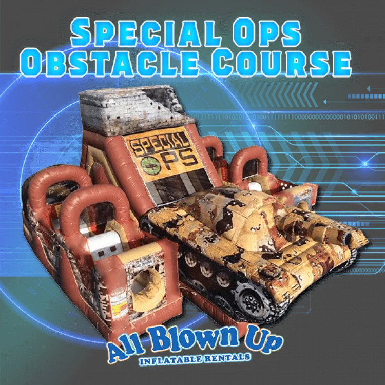 adult obstacle course rentals in Evansville