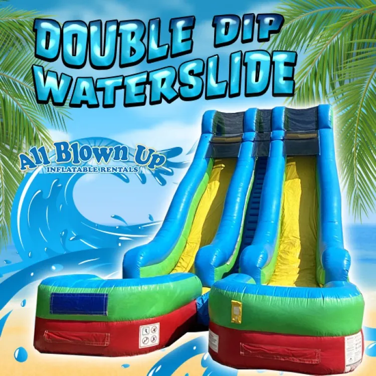 inflatable water slide in Evansville